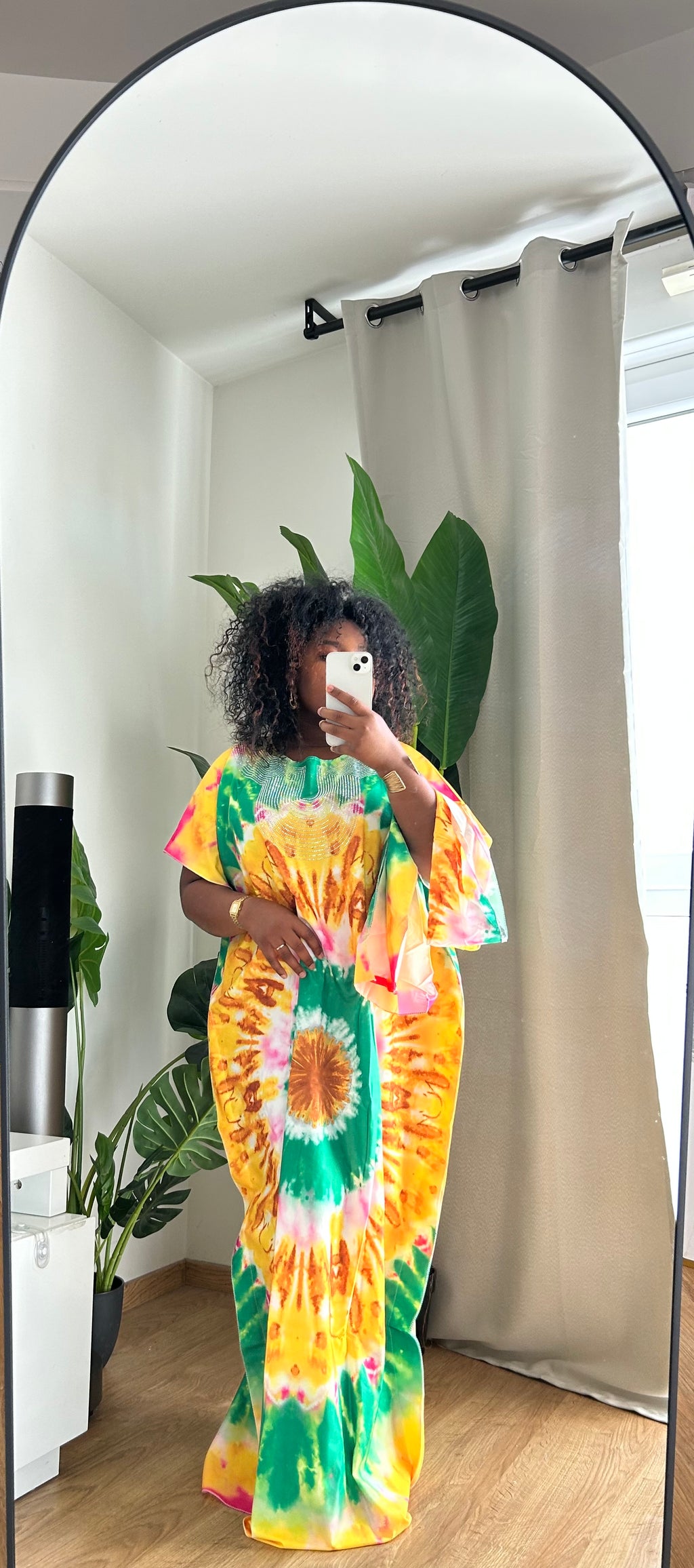 Robe multicolore