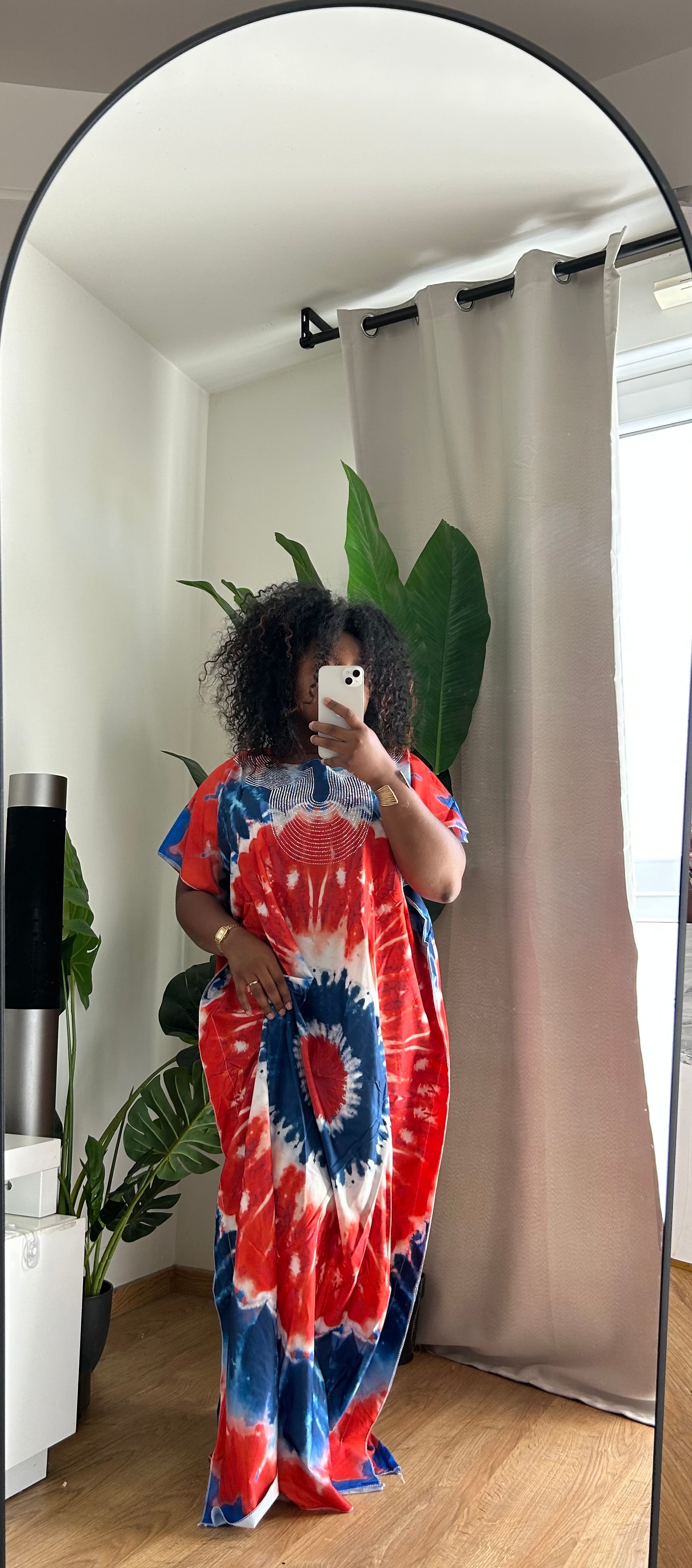 Robe multicolore