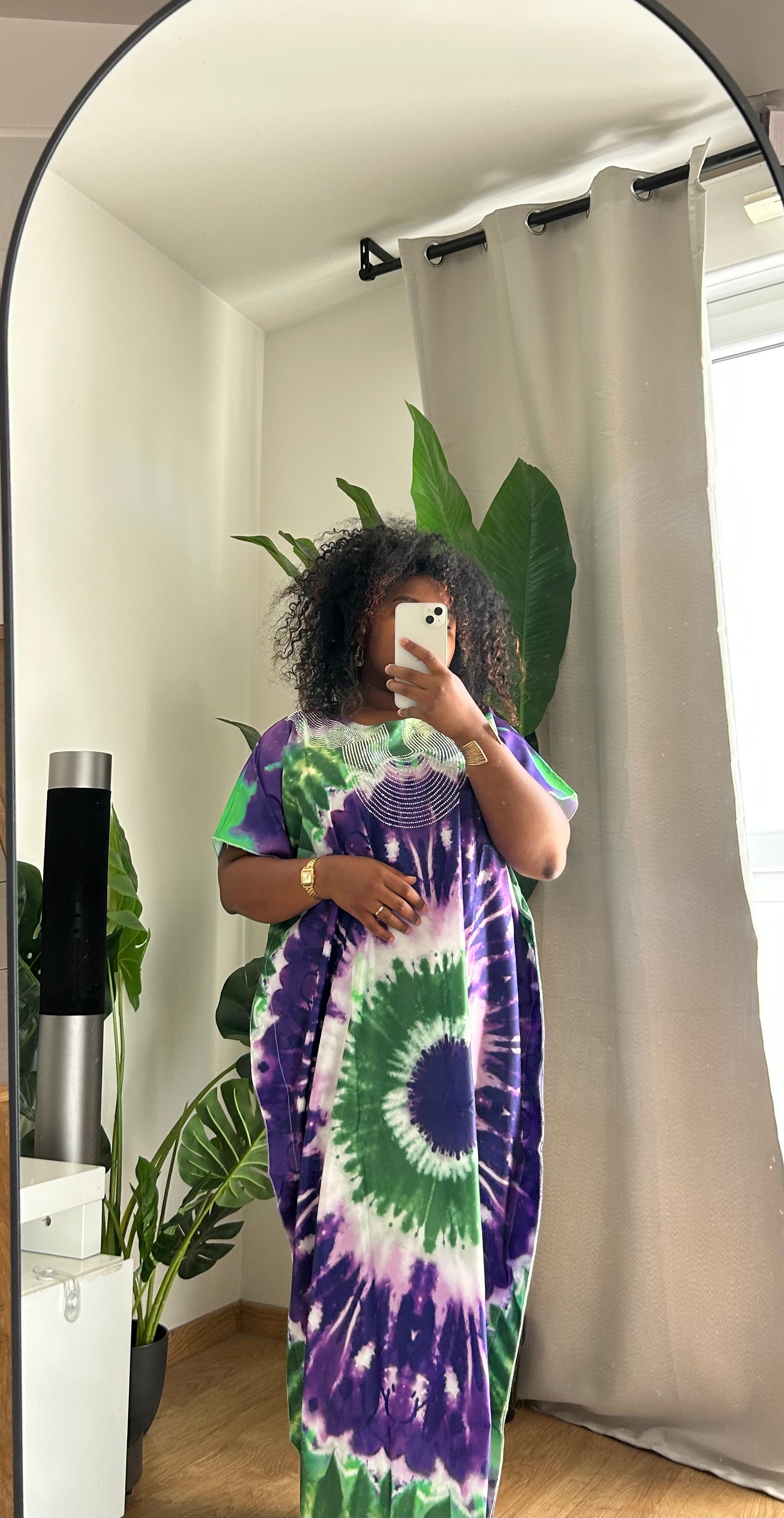 Robe multicolore